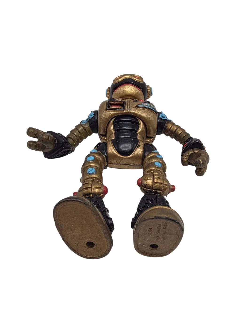 Vintage 1990 TMNT Ninja Turtles Fugitoid Robot Mirage Studios Playmates Figure